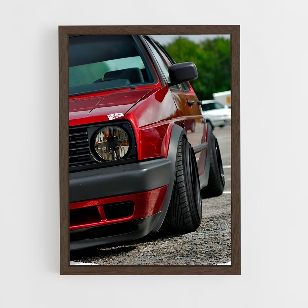 Poster GTI Passion – affiche Volkswagen (vue 5)